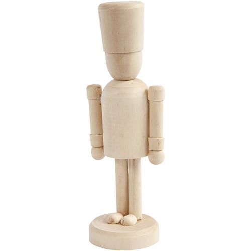 Creotime figurine en bois Chapeau 13 cm chacun