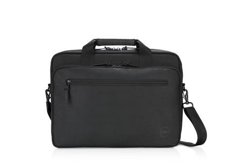 Dell Sacoche Dell Premier Slim 14 pour ordinateur portable jusqu à 15 - Cuir PU pleine fleur - Noir mat - Garantie 3 ans