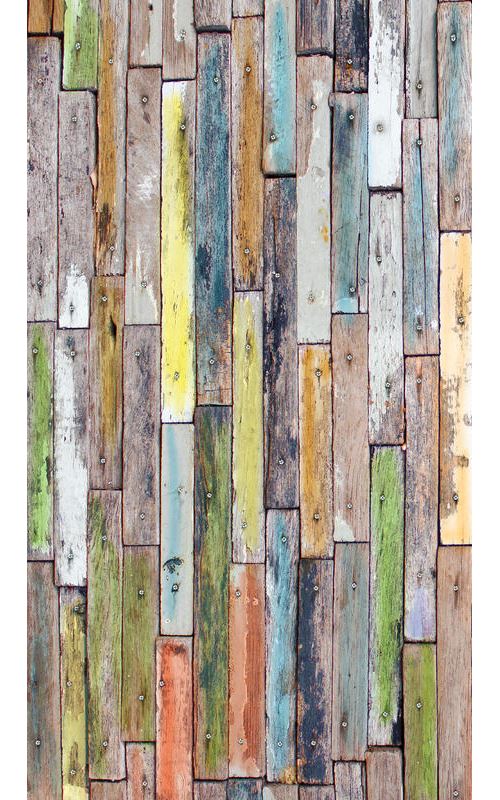 AG Design Rideaux – Bois – Rideaux Enfants – Impression Photo 3D - 180 x 160 cm - 1 voilages – FCSL 7508