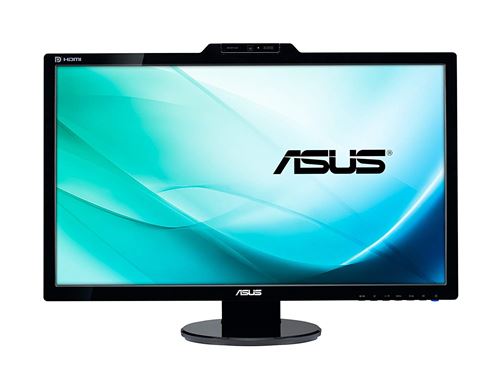 ASUS MS248H - LCD-monitor - 23.6 - 1920 x 1080 Full HD (1080p) - 250 cd/m² - 2 ms - HDMI, VGA - zwart, blauw