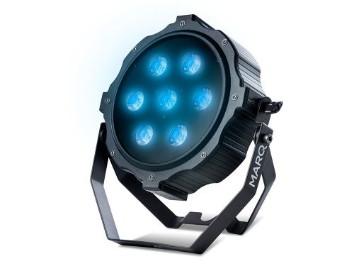 Marq Lighting Led Pour Sol 7 X 10-watt Rgbaw/uv Hex Par
