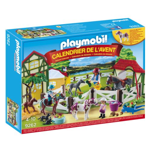 Playmobil 9262 Calendrier de l'Avent Centre équestre