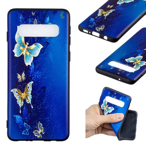 Coque en TPU impression de motif motif papillon pour votre Samsung Galaxy S10