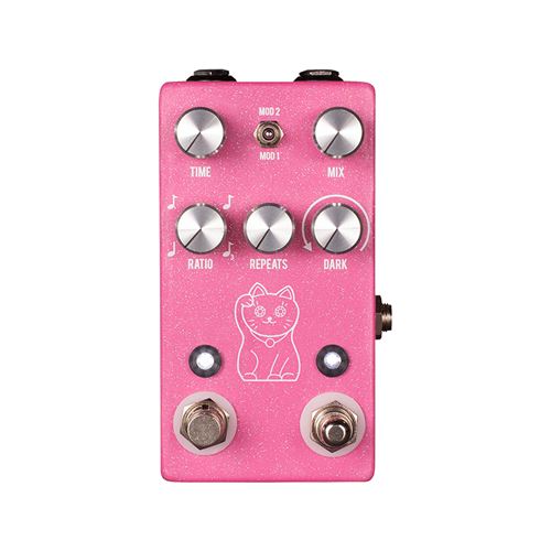 JHS Pedals Lucky Cat Delay Pink