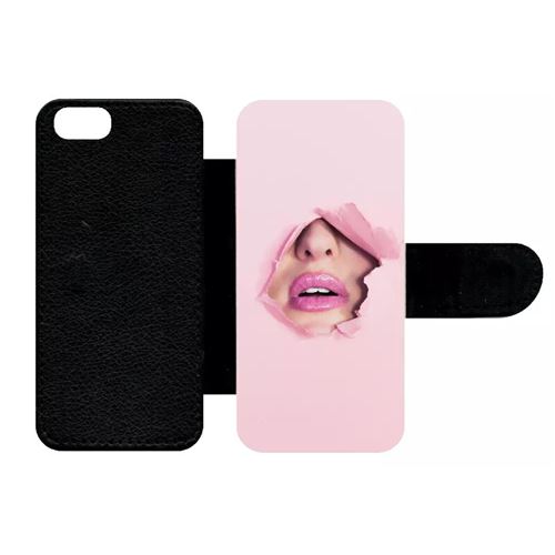 Etui À Rabat Apple Iphone 5s Papier Bouche