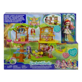 8 70 Sur Enchantimals Cafe Jungle Autres Figurines Et Repliques Achat Prix Fnac