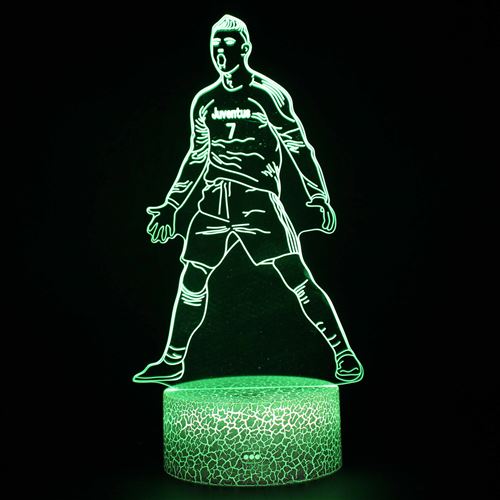 Stack - Veilleuse Enfant 3D - Lampe Tactile - Télécommande - 7 Couleurs - Image 2