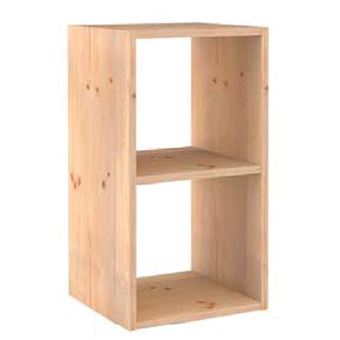 Etagère 2 cases bois 70.8cm Astigarraga dinamic-2 - 1