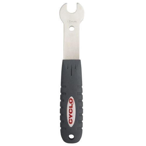Clé à pédale Cyclo Tools 9/16 15mm noir/argent