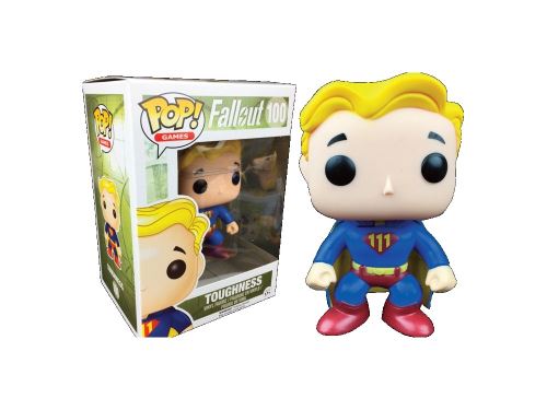 Figurine Fallout - Vault Boy Toughness Exclu Pop 10cm