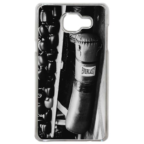 Coque Sac De Boxe Black And White Compatible Samsung Galaxy A5 2016 Transparent