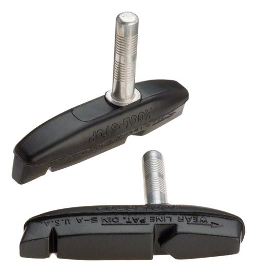 Kool-Stop tampons Eagle 2 cantilever 64,1 x 10,3 mm noir 2 pièces
