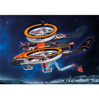 Playmobil Galaxy Police 70023 Hélicoptère et pirates de l'espace