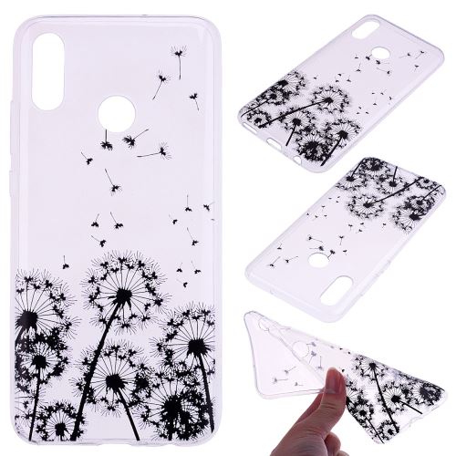 Coque en TPU motif d'impression pissenlit pour votre Huawei P Smart (2019)/Honor 10 Lite