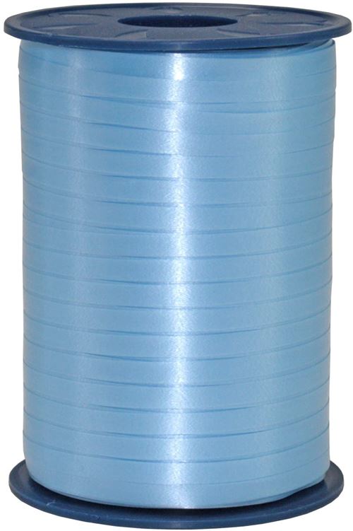 Folat ruban cadeau 500 mètres polyester bleu clair