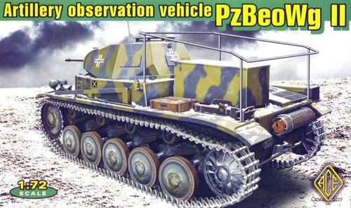 Panzerbeobachtungswagen Ii Artillery Observation Vehicle- 1:72e - Ace