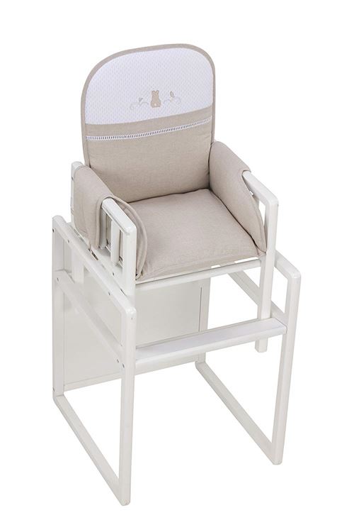 Bolin Bolon Habillage Pour Chaise Haute Gris