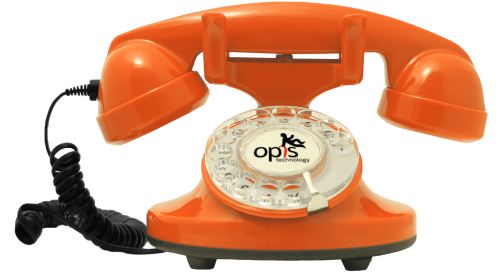 téléphone vintage Opis FunkyFon orange