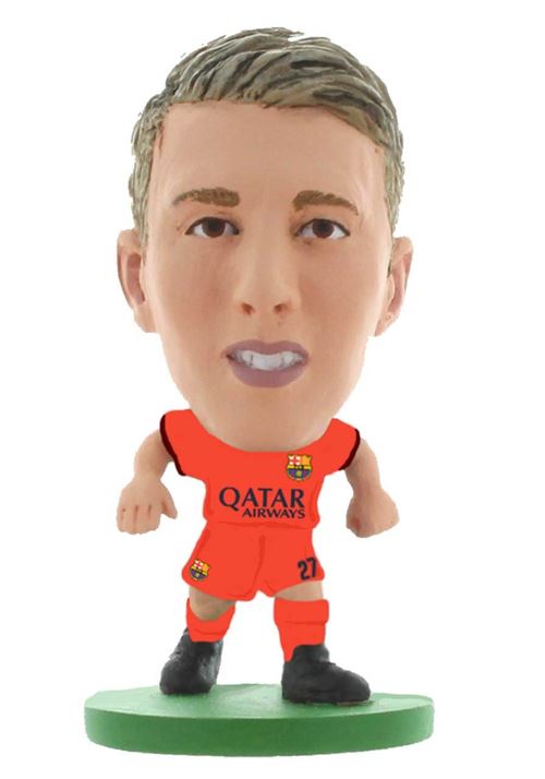 SOCCERSTARZ - 400855 - Figurine Sport - FC Barcelona Gerard Deulofeu - Maillot Extérieur