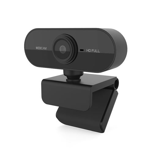 1080P 2MP HD Webcam 30fps Caméra Réduction du bruit Microphone Prise USB