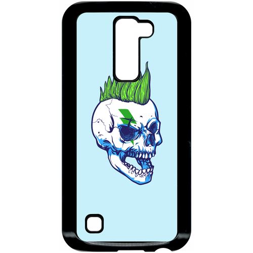 Coque Lg K10 Modele K420n Motard Crane Vert