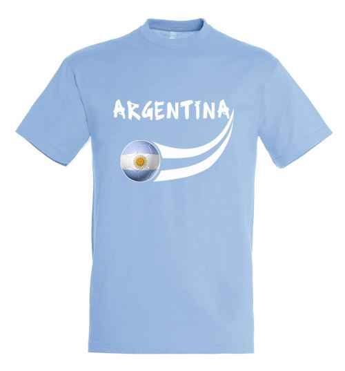 Supportershop Argentine T-shirt supporter Adulte Bleu Ciel FR : M (Taille Fabricant : M)