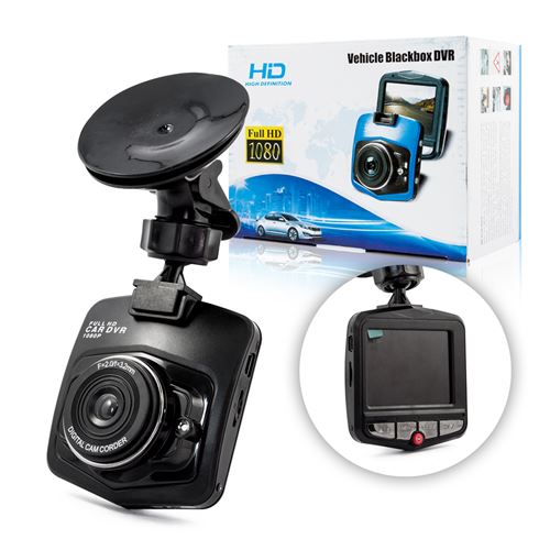 Camera auto voiture embarquée Full HD dashcam 2,4 4 go class 10