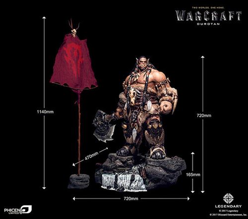 Figurine Phicen TbLeague - Warcraft Film Universe - Durotan