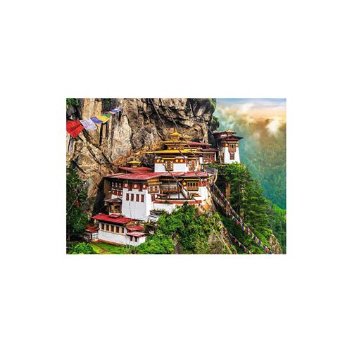 Puzzle Trefl - Nid du Tigre, Bhoutan, 2000 pièces