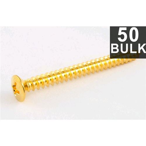 AllParts GS-0005-B02 vis de fixation pour plaque de manche - doré
