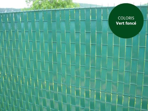 Lanière PVC pour palissade largeur 43 mm x 60 m+100
