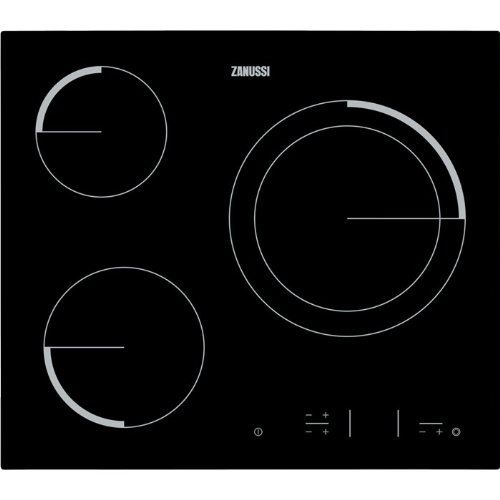 Zanussi zev6331bba – Plaque vitrocéramique zev6331bba avec 3 zones de cuisson