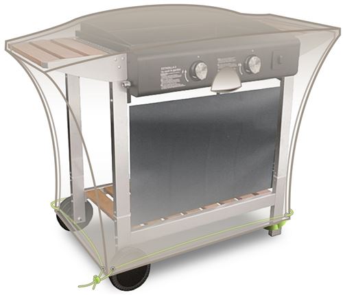 Housse chariot plancha Luxe 110 x 60 x 60 cm