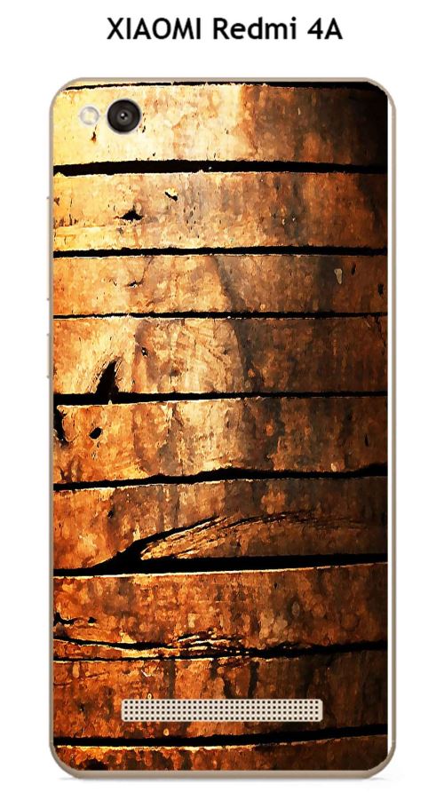 Coque XIAOMI Redmi 4A design Porte en bois