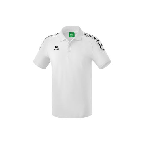 Polo Erima Graffic 5-C Blanc