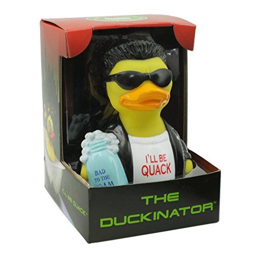 CelebriDucks Duckinator - Jouet de bain en caoutchouc pour canard