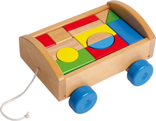 Jeu de construction Legler - Petit jeu de construction à tirer