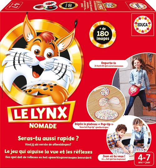 Non Communiqué Multicolore Le Lynx Nomade - Educa