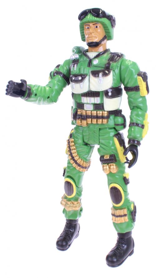 Toi-Toys Armyfigurine soldat mobile 43 cm