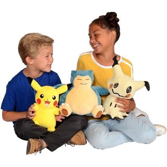 Peluche Pokémon Pikachu 40 cm Jaune