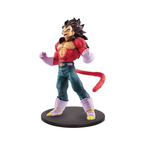 BANPRESTO Dragon Ball GT - Statuette Blood of Saiyans Super Saiyan 4 Vegeta Metallic Hair Color 20 cm 
