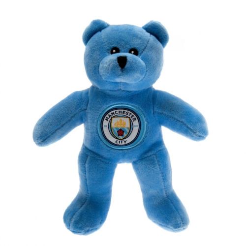 Manchester City FC - Mini Ours - Enfant (20cm) (Bleu) - UTTA3390