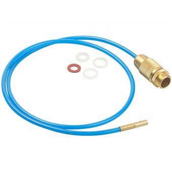 Déboucheur Haute Pression 3 M Pour Robinets – Laiton Et Tuyau Bleu – Pour Canalisations Bouchées