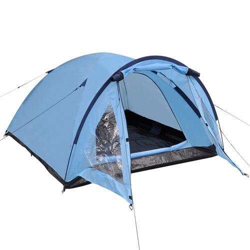 vidaXL Tent 3-persoons blauw