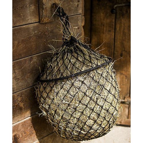 EKKIA Filet à foin noir pour cheval - Modèle luxe - Grand volume