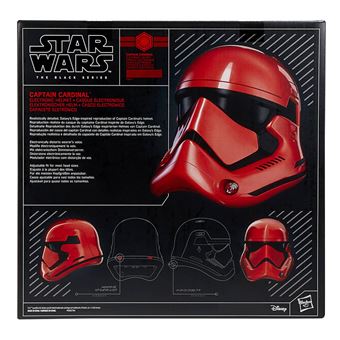 Casque électronique Capitaine Cardinal Star Wars The Black Series Galaxy's Edge