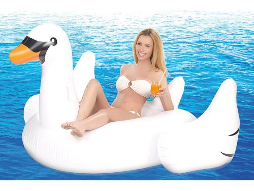 Cygne flottant gonflable XXL