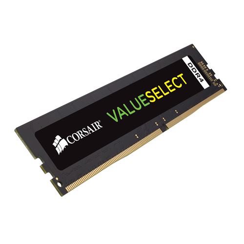Corsair Value Select - Ddr4 - Module - 16 Go - Dimm 288 Broches - 2666 Mhz / Pc4-21300 - Cl18 - 1.2 V - Mémoire Sans Tampon - Non Ecc