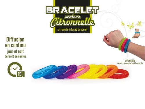 Bracelet citronelle