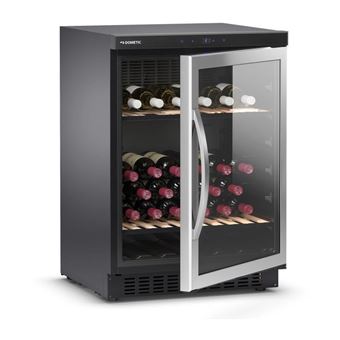Dometic B68G - Cave à vin - pose libre - largeur : 59.5 cm - profondeur : 61.501 cm - hauteur : 86.3 cm - classe G - noir